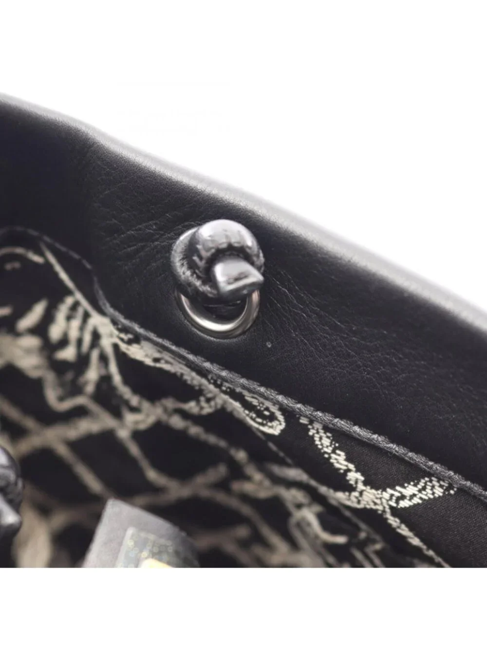 Chanel Tote Essential PM Black Leather Mini - Picture 8 of 9